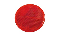 Refleks rød Ø80mm 2 stk selvklæbende