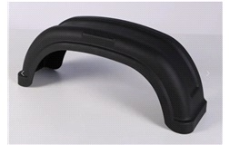 Tilhengerskjerm Enkel aksel Plastik