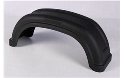 Tilhengerskjerm Enkel aksel Plastik