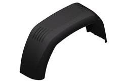 Tilhengerskjerm Enkel aksel Plastik