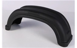 Tilhengerskjerm Enkel aksel Plastik