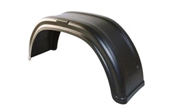 Tilhengerskjerm Enkel aksel Plastik