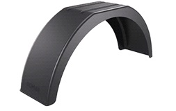 Tilhengerskjerm Enkel aksel Plastik