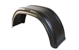 Tilhengerskjerm Enkel aksel Plastik