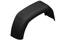 Tilhengerskjerm Enkel aksel Plastik