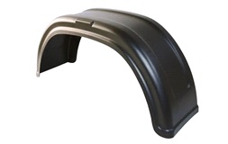 Tilhengerskjerm Enkel aksel Plastik