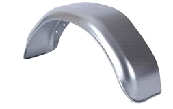 Trailerskærm Enkel aksel Stål