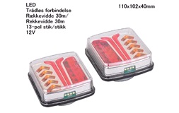 Magnetisk trådløst lygtesæt 13-Polet