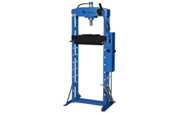 Verkstedspresse manuell fotbetjent 15t