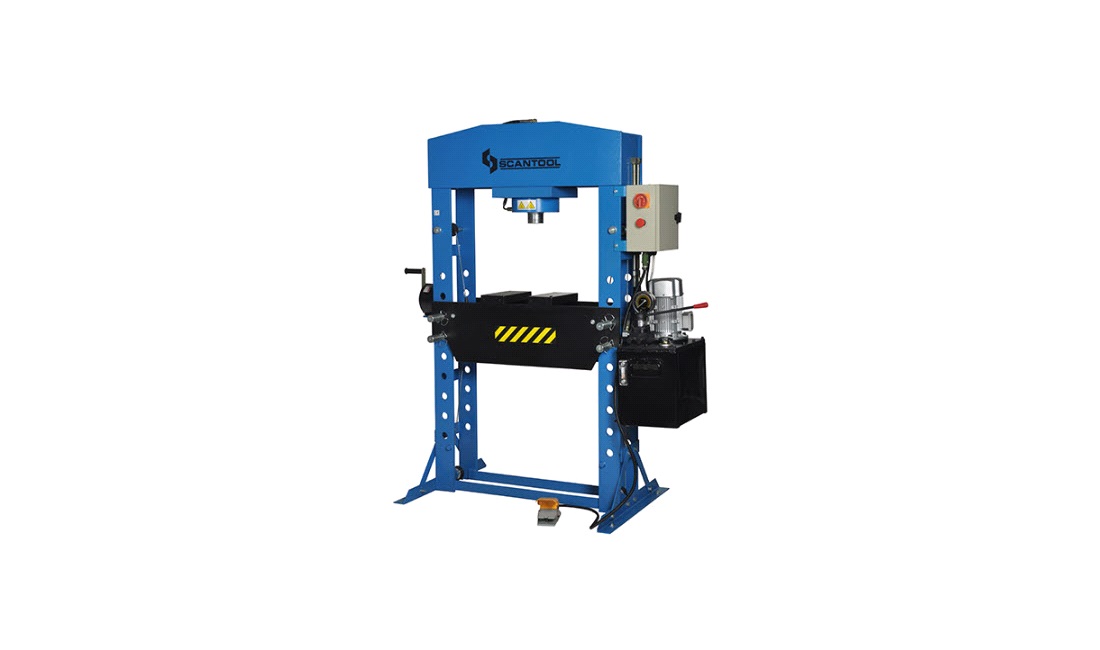  Verkstedspresser motor 100t
