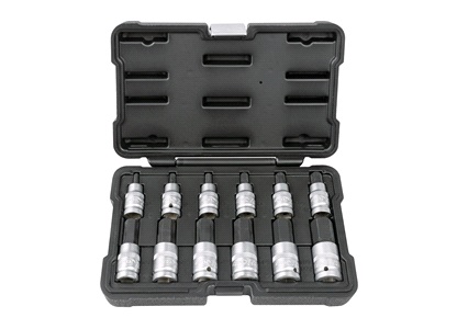 Insex-hylssats 1/2" 12 delar - JBM