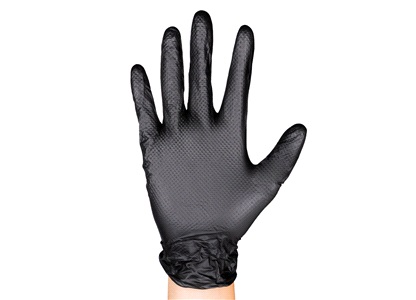 Nitrilhandsker 100 stk. Sort L - JBM