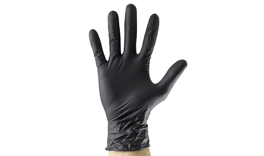  Nitrilhandsker 100 stk. Sort XL Glat - JBM