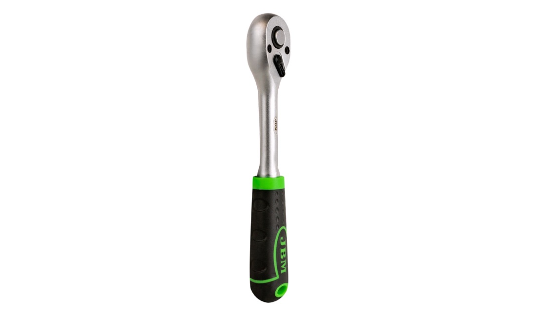  Skraldenøgle 3/8" 72T lige - JBM