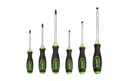 Skruetrækkersæt gennemslag 6 dele - JBM