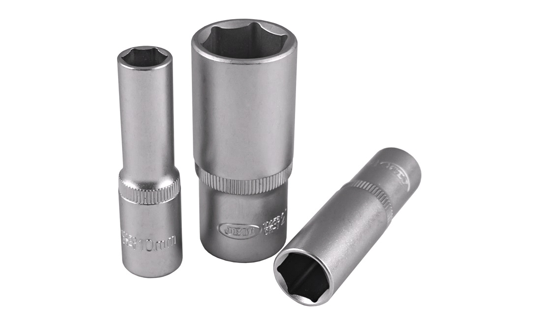  Top 3/8" 11mm 6-kantet lang - JBM