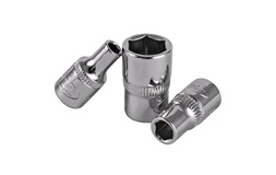 Top 1/4" 13mm 6-kantet krom - JBM