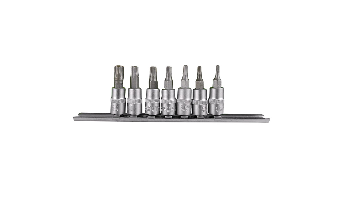  Torx TS toppesæt 1/4" 7 dele - JBM