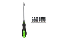 Skruvmejsel 1/4" m/flex 7 delar - JBM