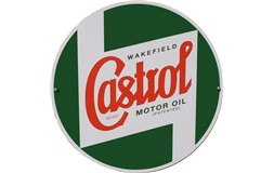 Metalskilt 400mm - Castrol Classic