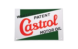 Metalskilt 225x180mm - Castrol Classic