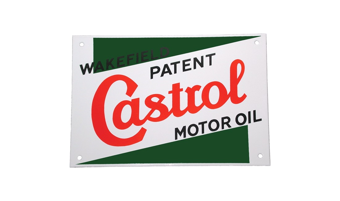  Metalskilt 225x180mm - Castrol Classic