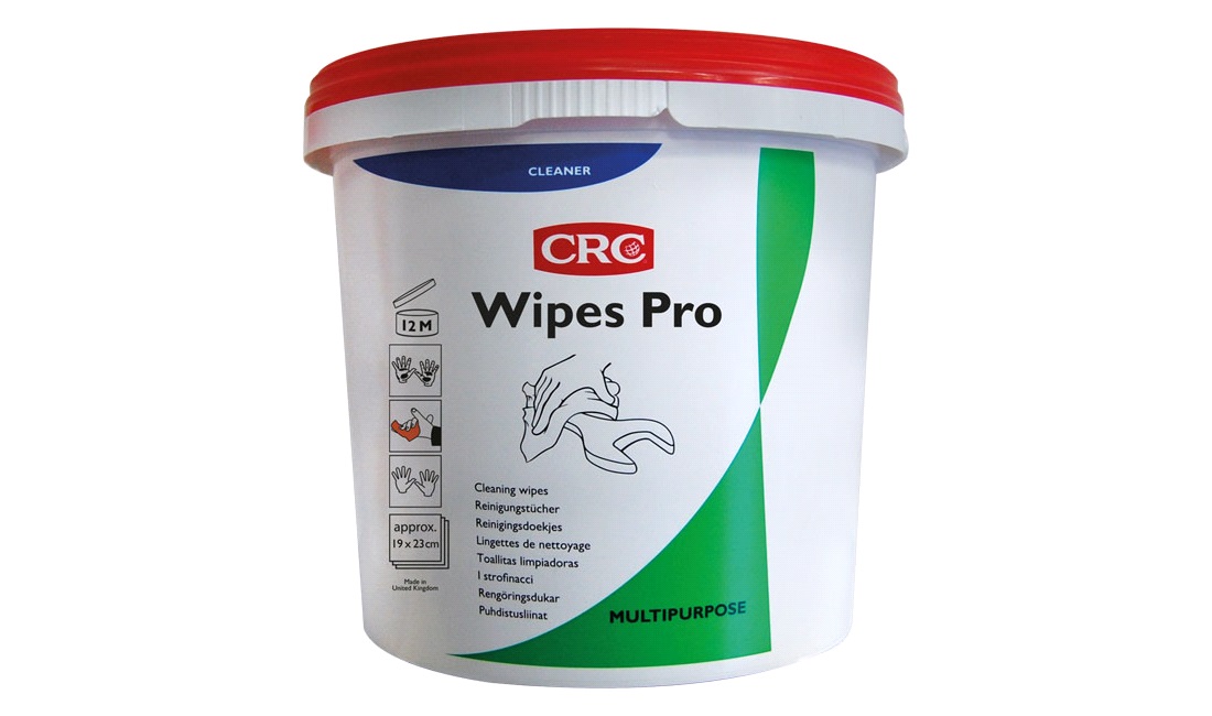  Renseservietter Wipes Pro 100 stk - CRC