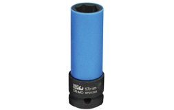 Slagtop 1/2" 17mm 6-kantet - SP Tools