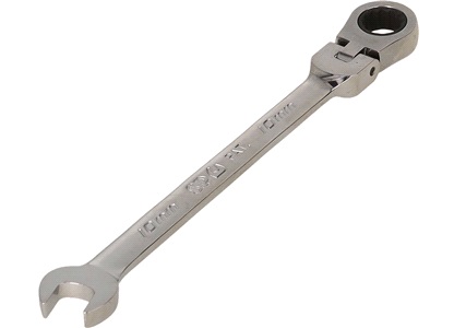 Blocknyckel 10mm med spärr & flex