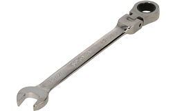 Ringgaffelnøgle 13mm m/skralde & flex