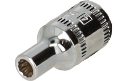 Top 1/4" 4mm 12-kantet - SP Tools