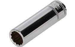 Top 1/4" 10mm 12-kantet lang - SP Tools