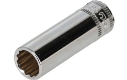 Top 1/4" 11mm 12-kantet lang - SP Tools