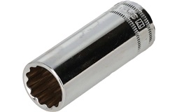 Top 3/8" 17mm 12-kantet lang - SP Tools
