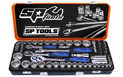 Topnøglesæt 1/4", 3/8", 1/2" - SP Tools