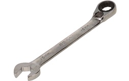 Ringgaffelnøgle 15mm m/skralde vendbar