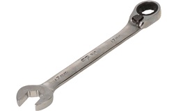 Ringgaffelnøgle 17mm m/skralde vendbar