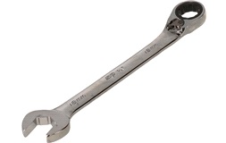 Ringgaffelnøgle 18mm m/skralde vendbar