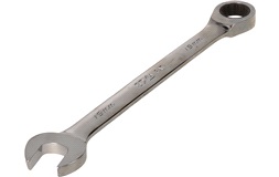 Ringgaffelnøgle 19mm m/skralde