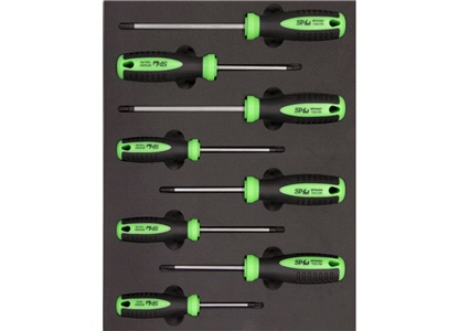 Skrutrekkersett 8deler torx - SP Tools