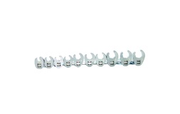Gaffelhovedsæt 3/8" 10 dele - SP Tools