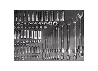 Indlæg værkstedsvogn 88 dele - SP Tools