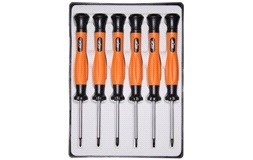 Skruetrækkersæt mini 6 dele - SP Tools