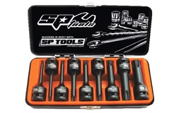 Slagtoppesæt 1/2" torx 9 dele - SP Tools