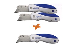 Hobbykniv med foldbar lås 3 stk SP Tools