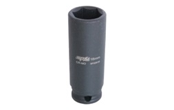 Slagtop 3/8" 16mm 6-kantet lang