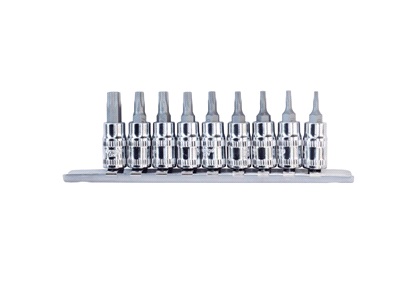 Torx topsæt 1/4" 9 dele - SP Tools
