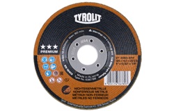 Slipskiva &oslash;125 x 4mm - Tyrolit