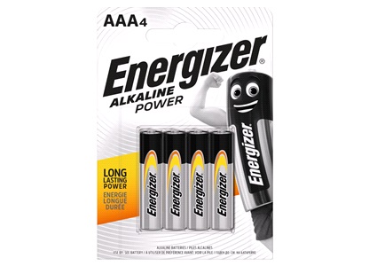 Alkaliska batterier AAA 4-pack Energizer