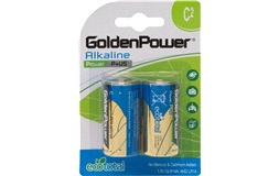 Alkaline batteri C LR14 2-pak